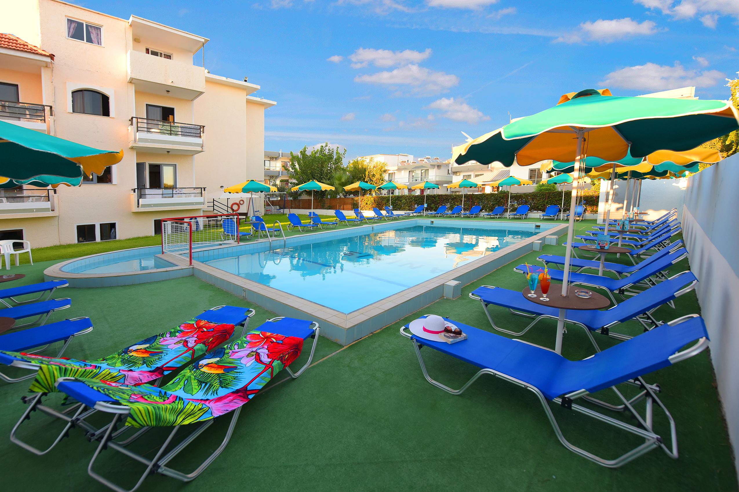 إياليسوس Anixis Hotel & Apartments المظهر الخارجي الصورة